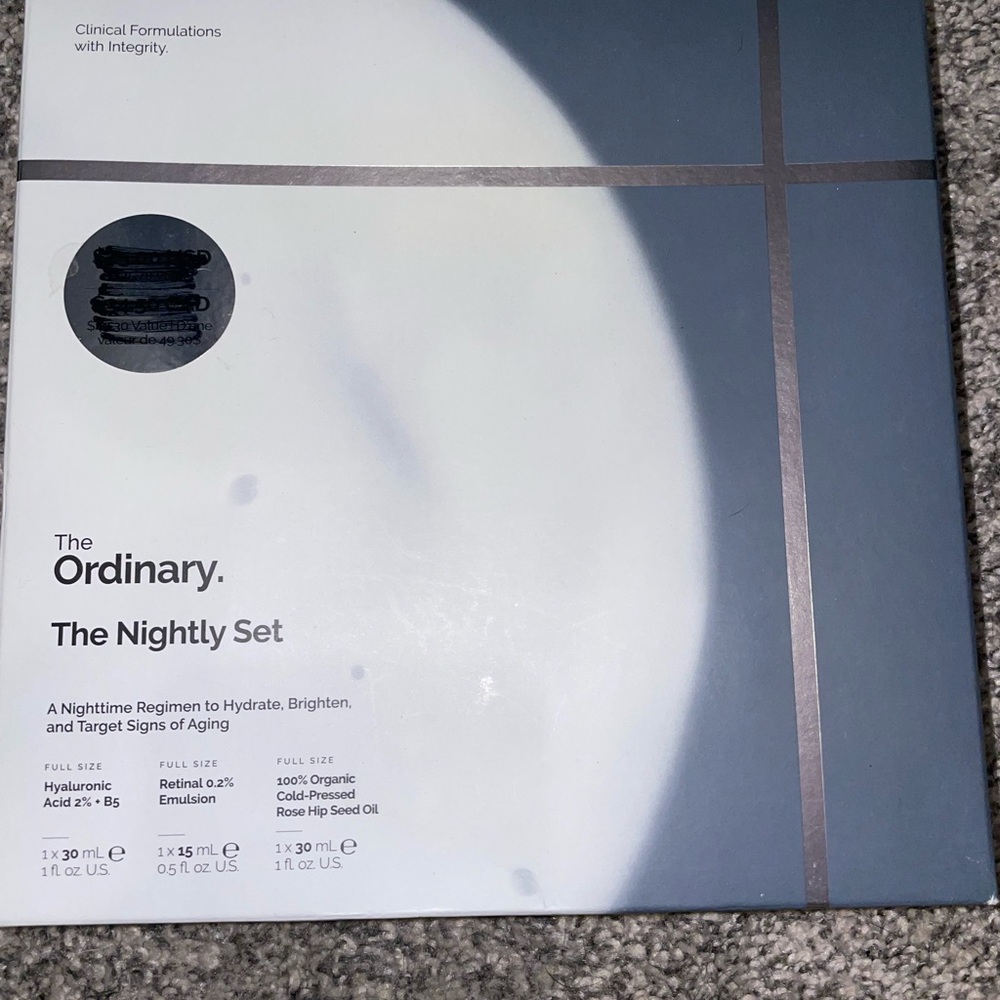 The Ordinary Le Set Nuit Skincare Collection